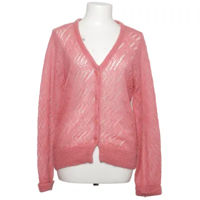 Cardigan (Pink) from Nathalie Vleeschouwer Mohair, Polyamide, Wool
