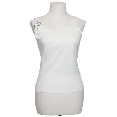 Tanktop (Wit) van Alain Manoukian Katoen, Elastaan, Modal