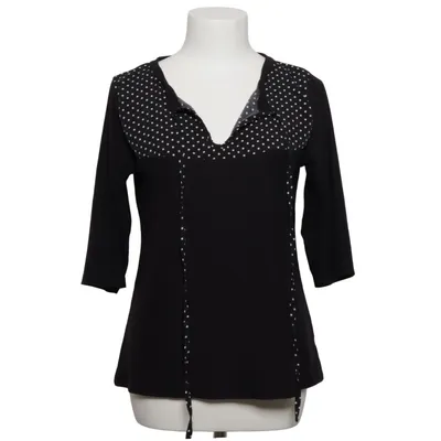 Top (Black, White) from Küsten Luder Elastane, Viscose
