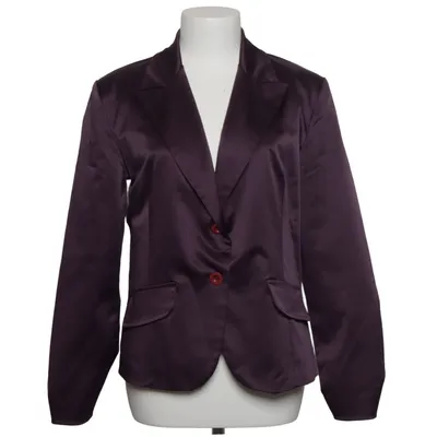 Blazer (Purple) from Never 2 Hot Cotton, Elastane, Polyester