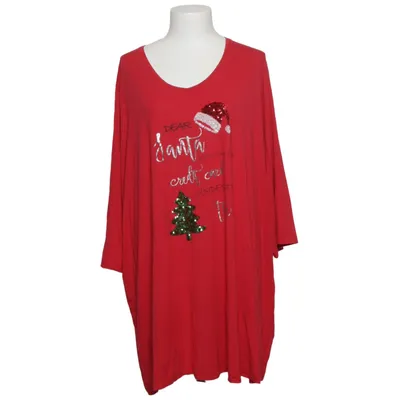 Lange mouwen shirt (Rood) van Ulla Popken Elastaan, Viscose