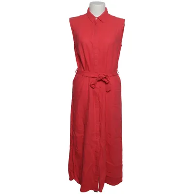 Shirt dress (Red) from Ichi Linen, Viscose