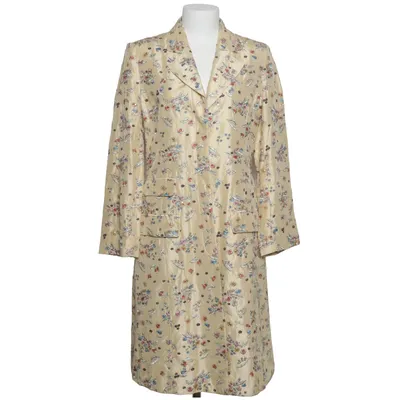 Jas (Beige, Meerkleurig) van Jilani Collection Polyester, Zijde