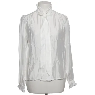 Strikblouse (Wit) van H&M Viscose, Polyester