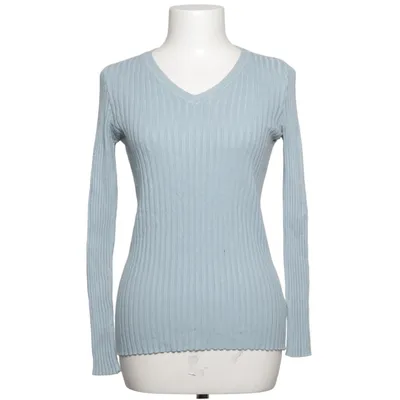 Tröja (Blå) från Moni&Co Kashmir, Bomull, Elastan, Polyester, Silke