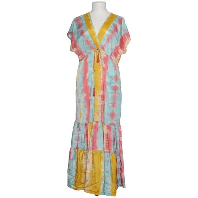 Jurk (Geel, Roze, Blauw, Meerkleurig) van Gold & Silver Viscose