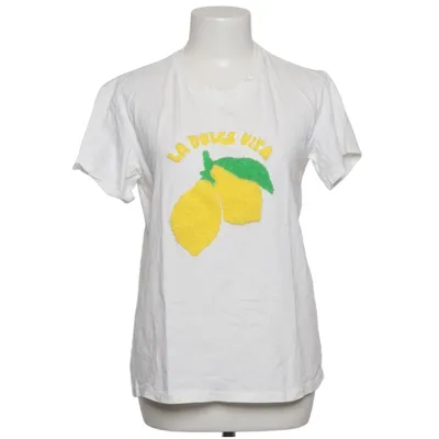 T-shirt (Hvid, Gul, Grøn) fra Amore Bomuld, Elastan