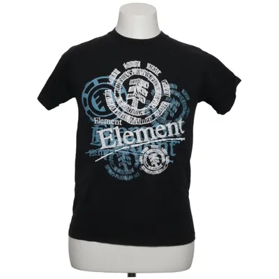 T-shirt (Schwarz) von Element Baumwolle