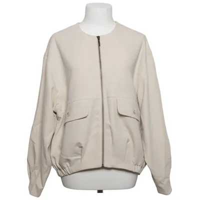 Bomberjack (Beige) van Summum Acetaat, Elastaan, Polyester, Viscose