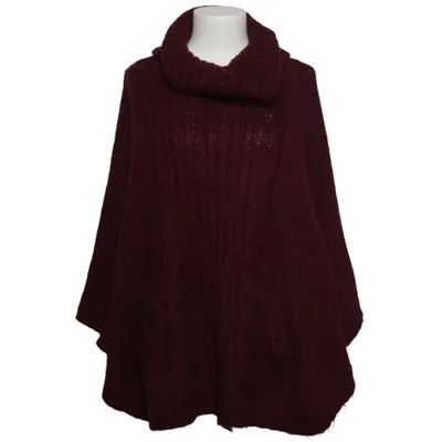 Poncho (Lila) van Tissaia Acryl