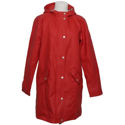 Regenmantel (Rot) von America Today Baumwolle, Polyurethan, Recyceltes Polyester
