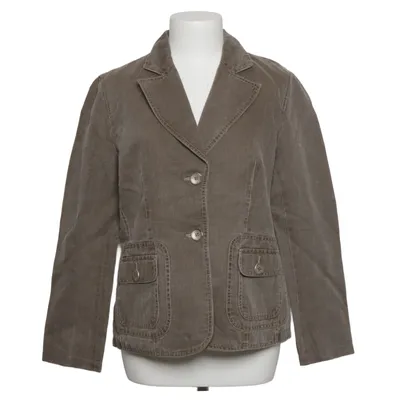 Blazer (Braun) von Taifun Collection Acetat, Baumwolle, Leinen
