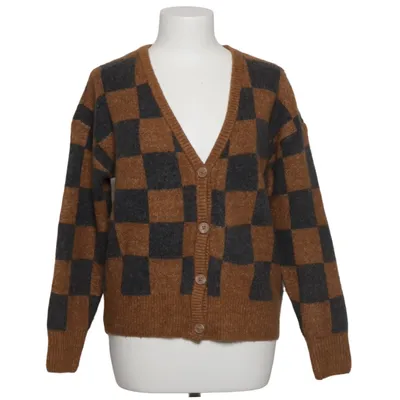 Cardigan (Brun, Grå) fra WE Fashion Akryl, Elastan, Polyester, Uld