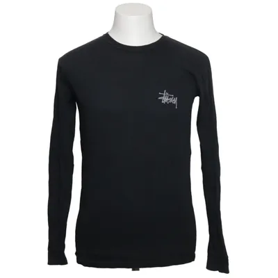 Langarmshirt (Schwarz) von Stüssy Baumwolle
