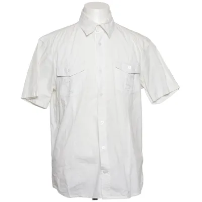 Short sleeve shirt (White) from Southern Menswear Cotton
