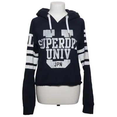 Huvtröja (Blå, Vit) från Superdry Vintage Bomull, Polyester