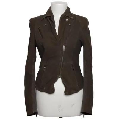 Jacket (Green) from Muubaa Cotton, Polyester, Suede