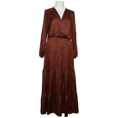 Maxi dress (Brown, Black) from JS Millenium Polyester