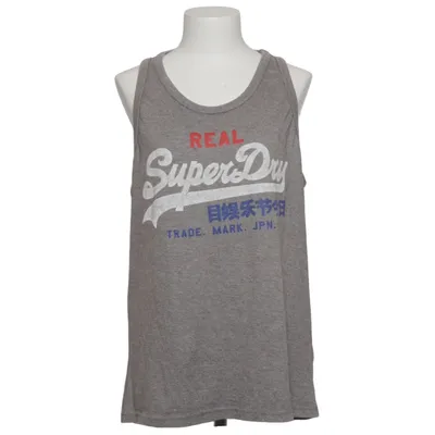 Tanktop (Grijs, Meerkleurig) van Superdry Vintage Katoen, Polyester