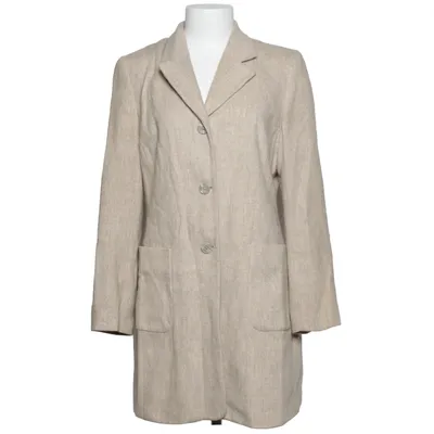 Kavaj (Beige) från Woman Collection Acetat, Polyester, Ull