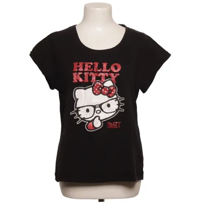 T-shirt (Black) from Hello Kitty Cotton