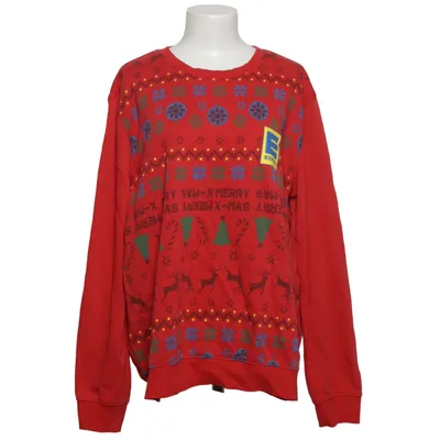 Sweatshirt (Rød, Flerfarvet) fra EDEKA Bomuld, Polyester