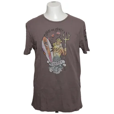 T-shirt (God Of Sure) van Sundek Katoen