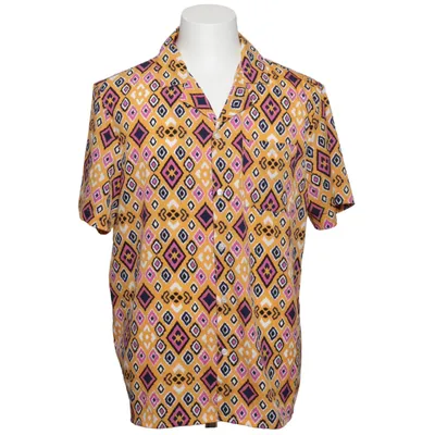 Kortärmad skjorta (Gul, Flerfärgad) från Another Influence Polyester