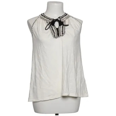 Top (White, Black) from Monoprix Femme Cotton