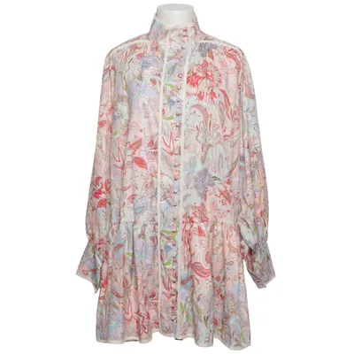Kaftankjole (Pink, Flerfarvet) fra C'est Monique Bomuld, Polyester