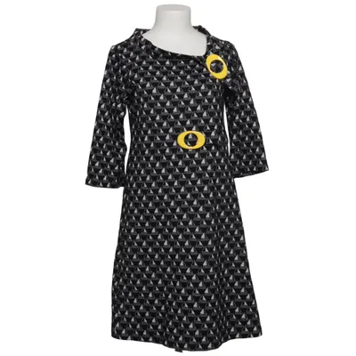 Robe (Noir, Blanc) de Margot Weinreich Mikkelsen Coton, Polyester
