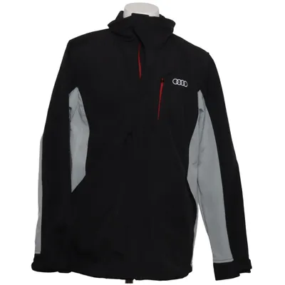 Softshelljacka (Svart, Grå) från Audi Elastan, Polyester