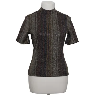 Top (Seven/11 Vert Str Lurex Tee) from Seven Sisters Elastane, Metallic fiber, Polyester, Viscose