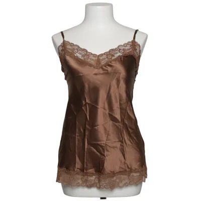 Haut de pyjama (Marron) de Intimissimi Élasthane, Polyamide, Soie