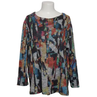 T-shirt à manches longues (Multicolore) de Doris Streich Élasthane, Polyester, Viscose