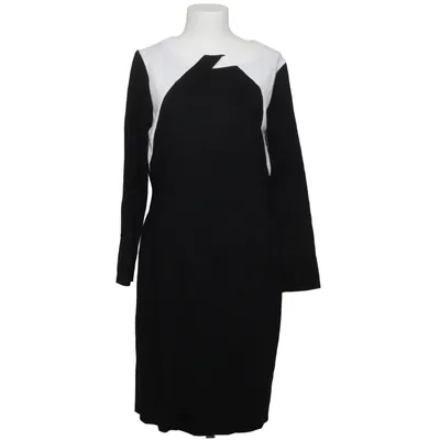 Robe (Noir, Blanc) de Frank Walder Acétate, Élasthane, Polyamide, Polyester, Viscose