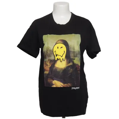 T-shirt (Schwarz) von Smiley World Baumwolle