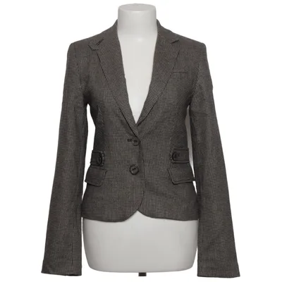 Blazer (Grå, Brun) fra Bernd Berger Acetat, Elastan, Polyester, Silke, Viscose, Uld