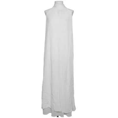 Maxi dress (White) from Massimo Dutti Polyester