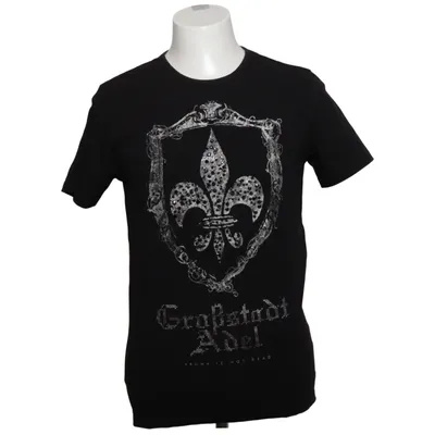 T-shirt (Black) from Look 54 Cotton, Elastane