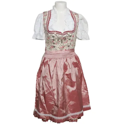 Dirndl (Rose, Blanc, Vert) de Krüger Madl Coton, Polyester