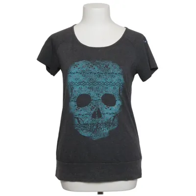T-shirt (Grijs, Blauw) van Twintip Katoen, Polyester