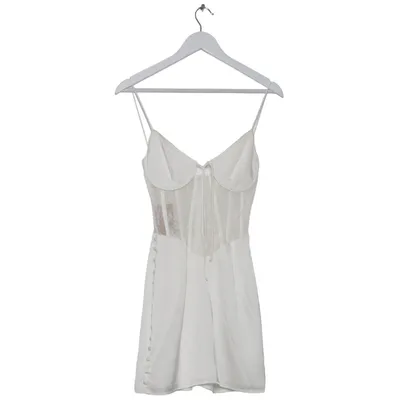 Robe de cocktail (Blanc) de Sabo Élasthane, Polyester