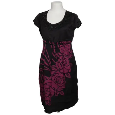 Dress (Black, Pink) from Rene Derhy Polyester, Viscose