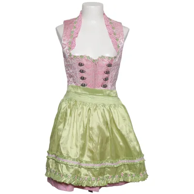 Dirndl (Rosa, Grön, Vit) från Krüger Madl Bomull, Polyester