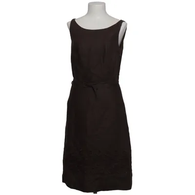 Jurk (Bruin) van MaxMara Katoen, Linnen, Polyester