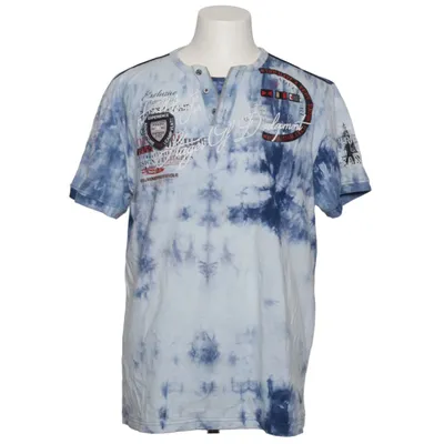 Henley shirt (Blue, White) from Violento