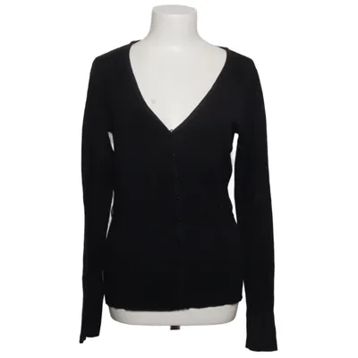 Cardigan (Noir) de Last Woman Coton, Élasthane, Soie