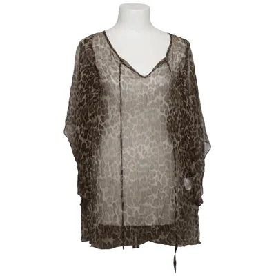 Haut (Marron, Beige) de Piú & Piú Soie