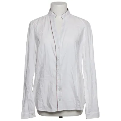 Shirt (Wit) van Steinbock Katoen, Elastaan